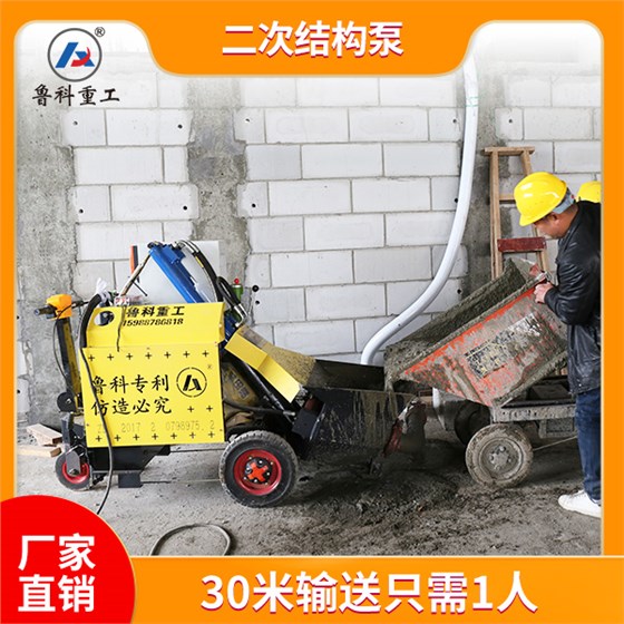 細(xì)石二次結(jié)構(gòu)泵 細(xì)石二次結(jié)構(gòu)泵