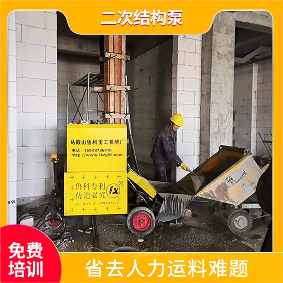 液壓式二次結(jié)構(gòu)柱泵